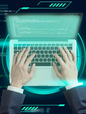 Sesión de innovación empresarial en entorno colaborativo